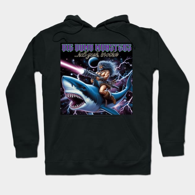 Big Dumb Fantasy Van Art Hoodie by Big Dumb Monsters